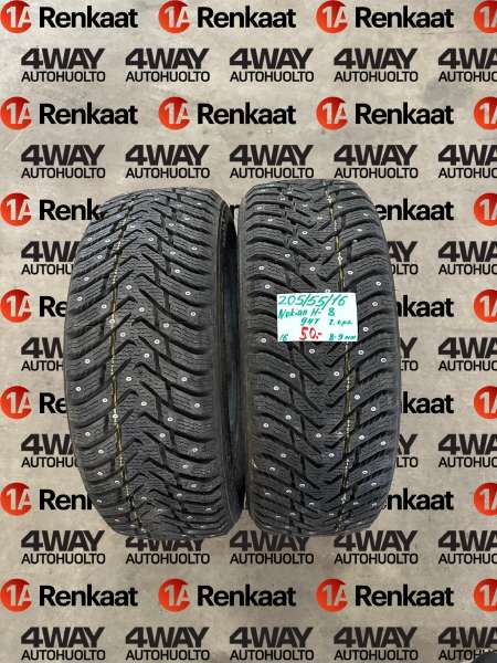 Winter studded Nokian Hakkapeliitta 8