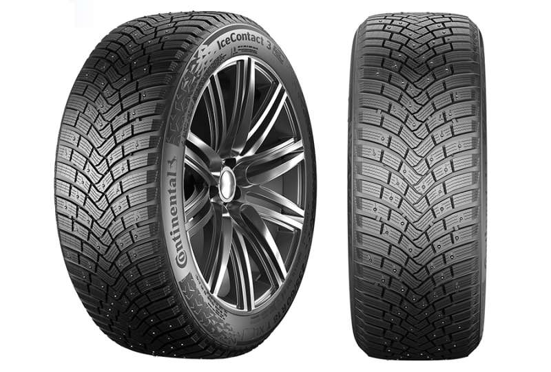 Winter studded Continental Conti Ice Contact 3