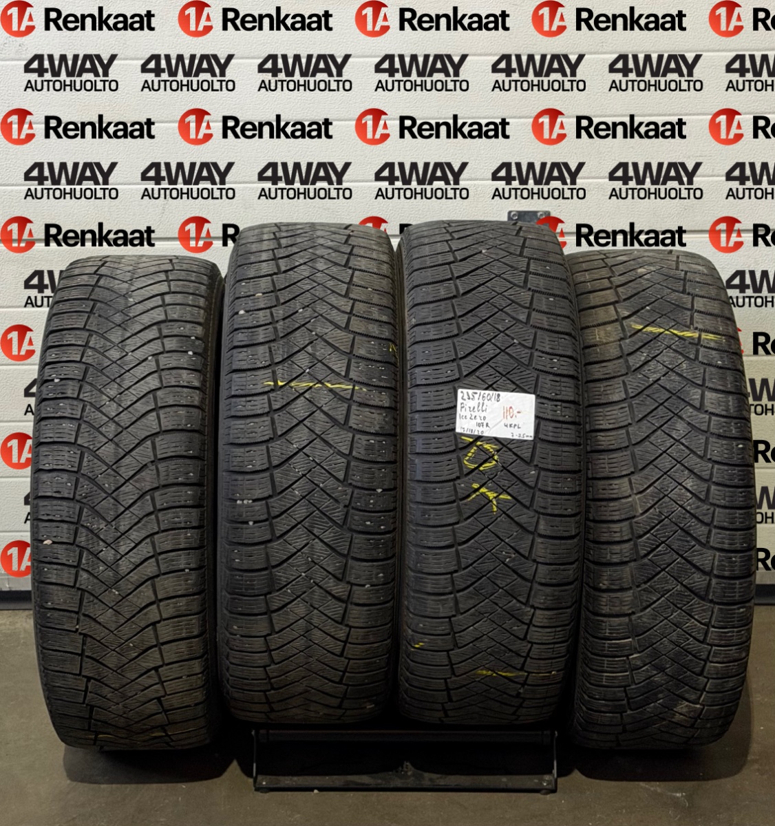 lamellrehv Pirelli WINTER ICE ZERO FR DOT2017-20