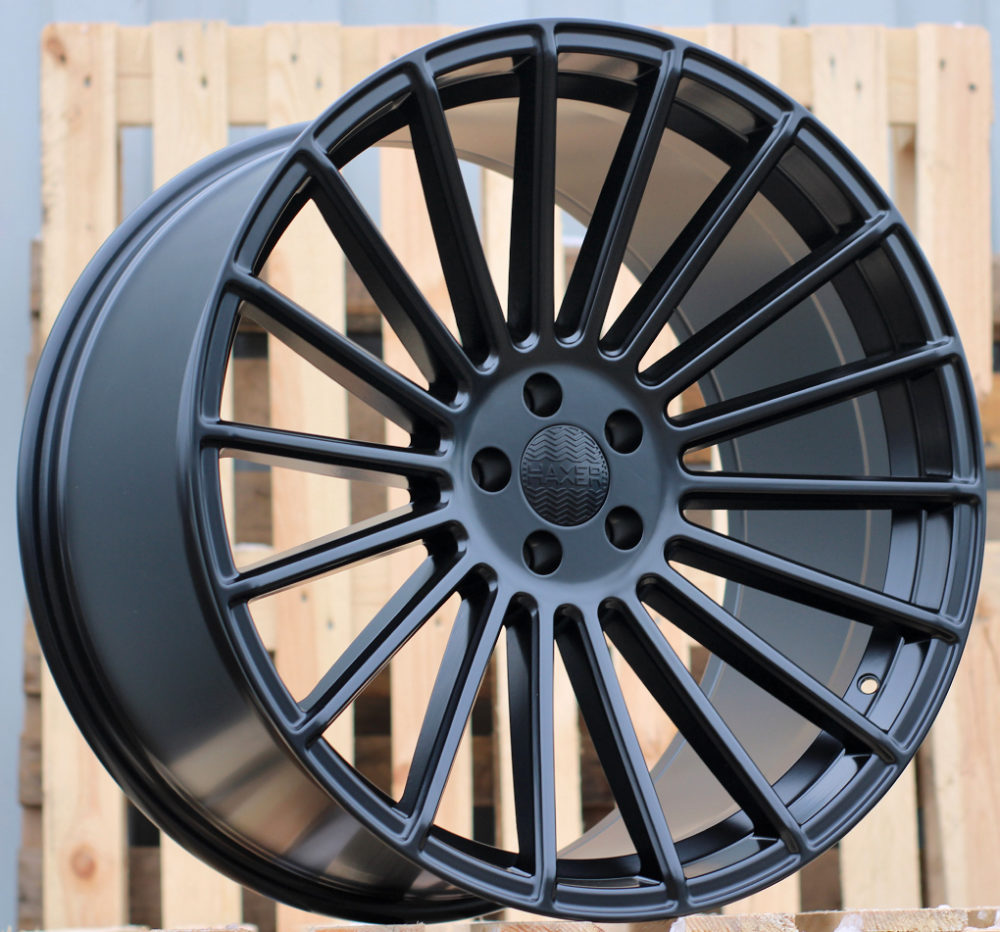 valuveljed Haxer HX010BlackHalfMatt(BLHM)HAXER(A)(FRONT+REAR)