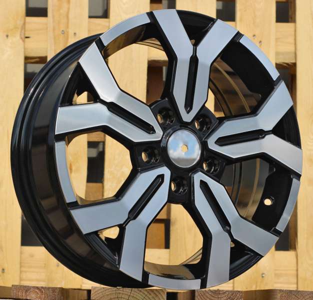 <font face='Tahoma'>vieglmetāla diski</font> JIL Wheels B1110BlackPoli
