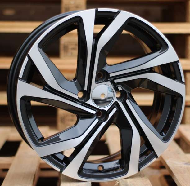 <font face='Tahoma'>vieglmetāla diski</font> JIL Wheels B5762BlackPoli