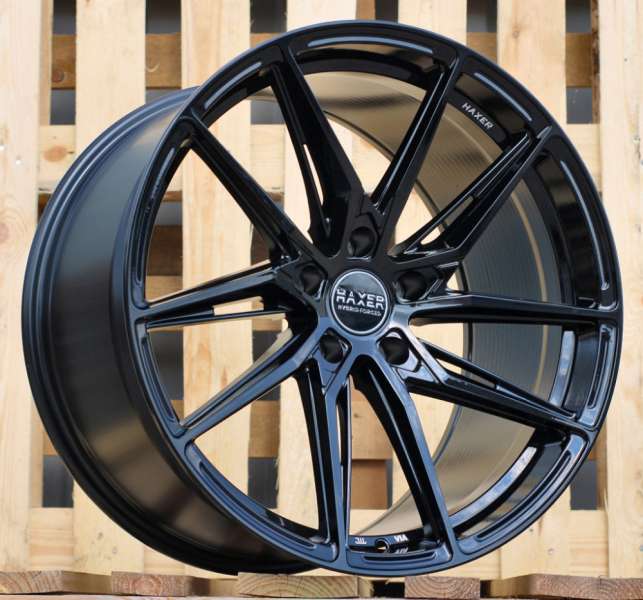<font face='Tahoma'>vieglmetāla diski</font> Haxer HX08F-23140Black(BL(K7)(HYBRID FORGED)