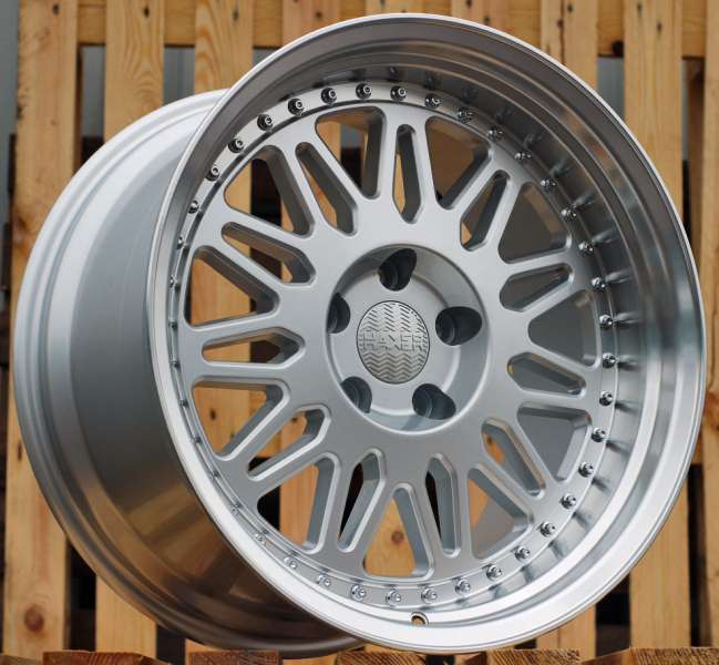 <font face='Tahoma'>vieglmetāla diski</font> Haxer HX028Silver+Poli