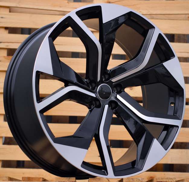 <font face='Tahoma'>vieglmetāla diski</font> JIL Wheels B1637BlackPoli
