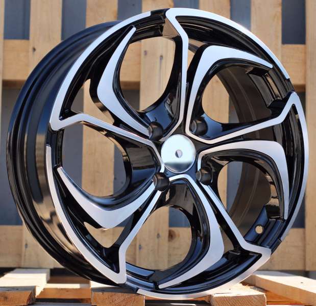 <font face='Tahoma'>vieglmetāla diski</font> JIL Wheels BY980(LU1235)BlackPoli