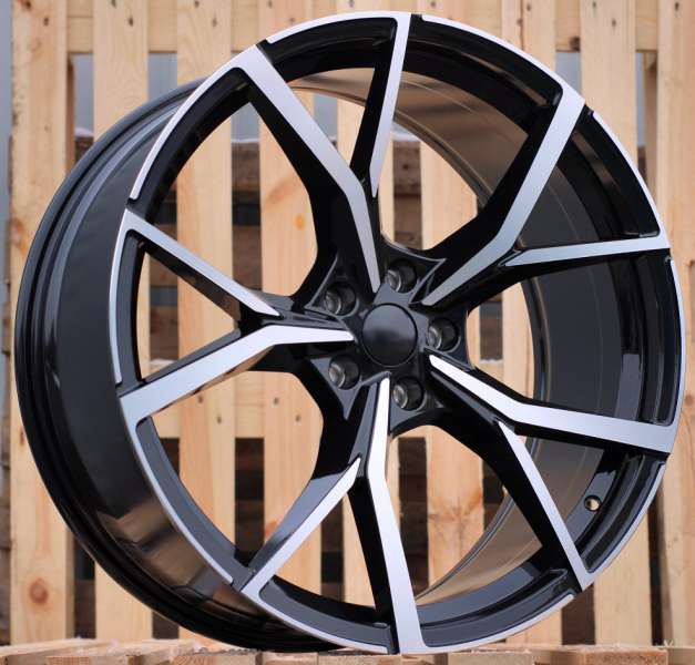 <font face='Tahoma'>vieglmetāla diski</font> JIL Wheels B5801BlackPoli