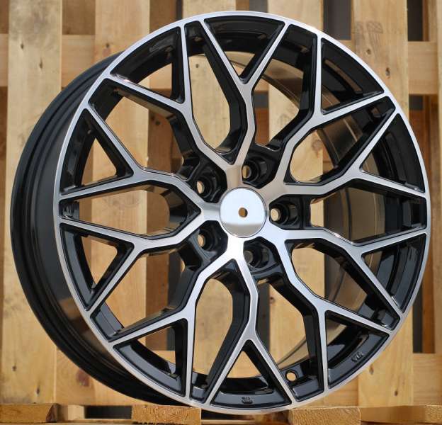 <font face='Tahoma'>vieglmetāla diski</font> JIL Wheels B5812BlackPoli