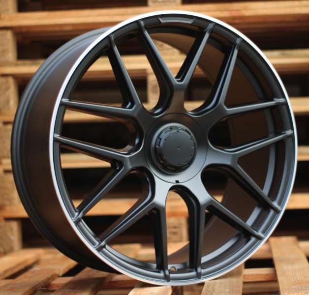 <font face='Tahoma'>vieglmetāla diski</font> JIL Wheels B5318BlackHalfMatt+Poli