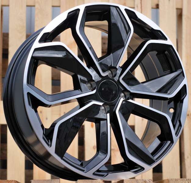 <font face='Tahoma'>vieglmetāla diski</font> JIL Wheels B5296(BY1381)BlackPoli