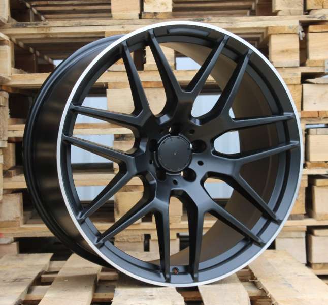 <font face='Tahoma'>vieglmetāla diski</font> JIL Wheels FE115(L1622)BlackHalfMatt+Poli