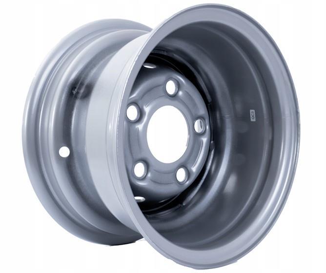 plekkveljed SRW Steel Trailer wheel silver