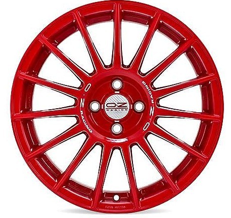 valuveljed OZ Racing SUPERTURISMO LM RED WHITE LETTERING 4h